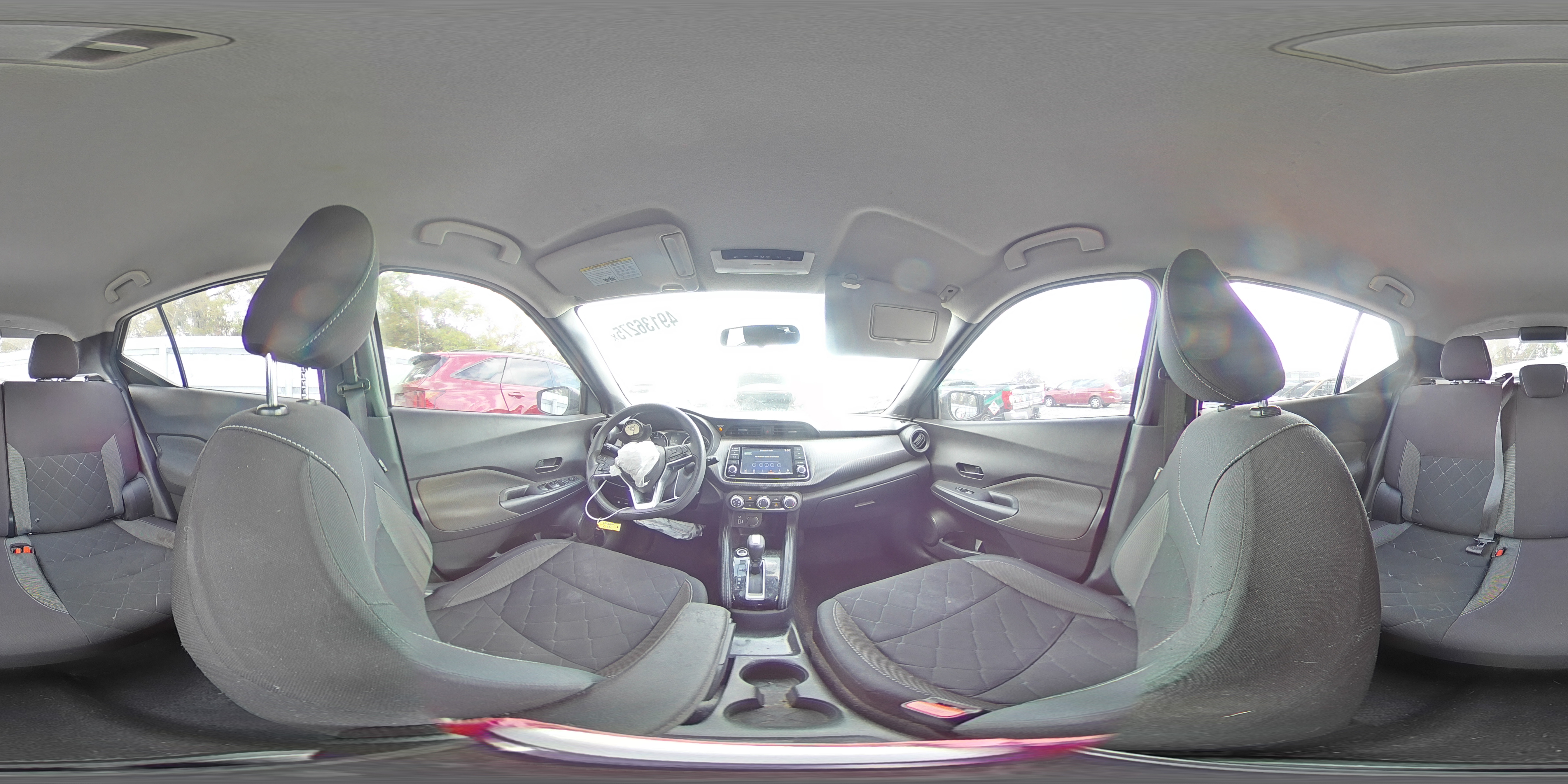 2019 Nissan Kicks VIN 3N1CP5CUXKL492341 Copart auction photo, front end / side damage thumbnail 12
