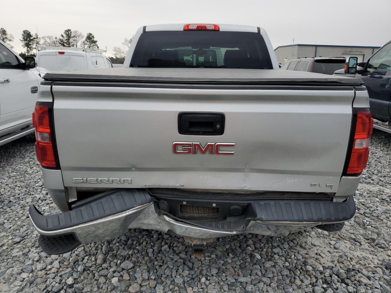2016 GMC Sierra VIN 3GTU2MEC7GG167550 Copart auction photo, rear end damage thumbnail 6