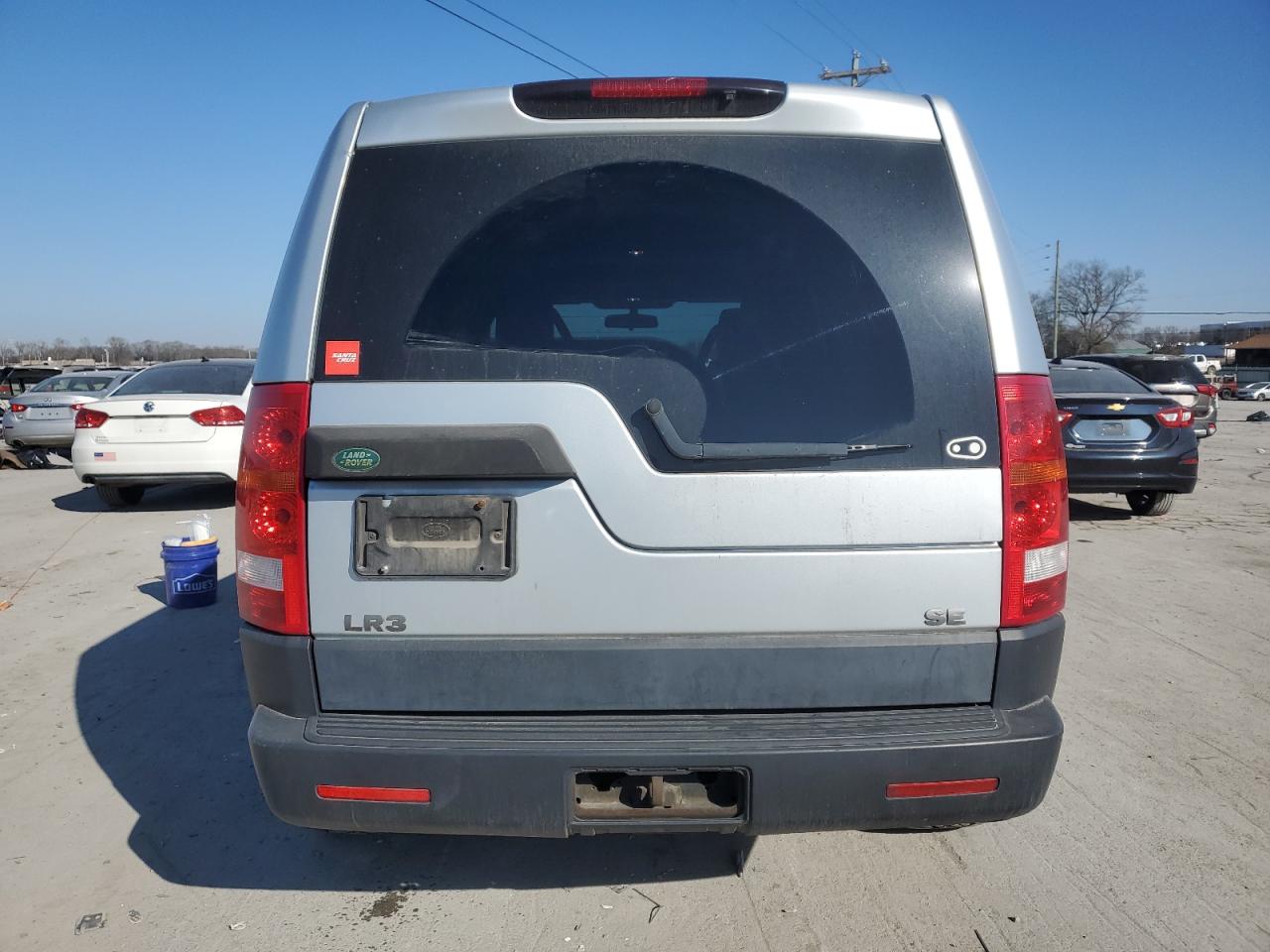 2006 Land Rover LR3 VIN SALAD24436A409753 Copart auction photo, front end damage thumbnail 6