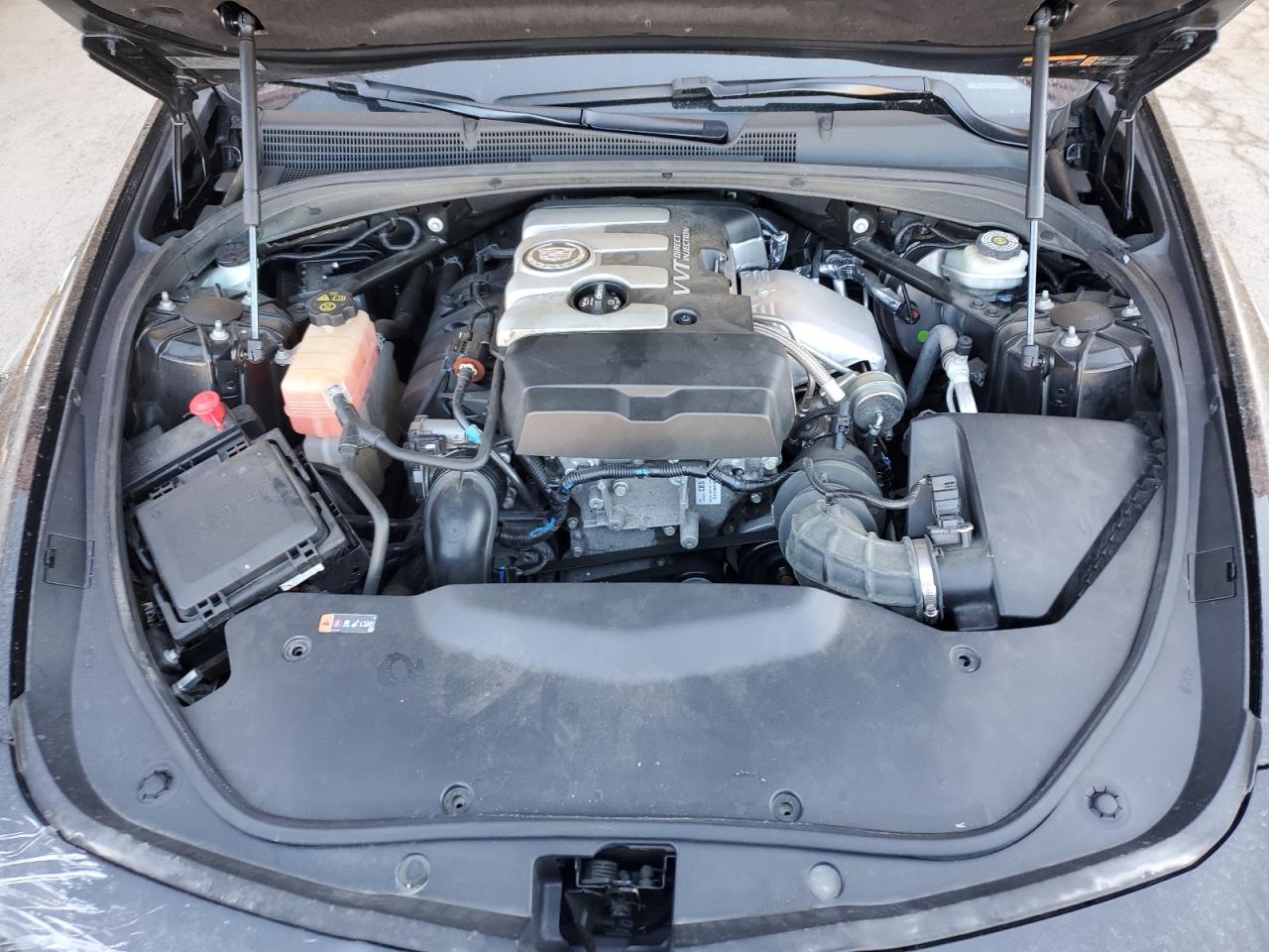 2014 Cadillac CTS VIN 1G6AX5SX5E0194073 Copart auction photo, front end damage thumbnail 11