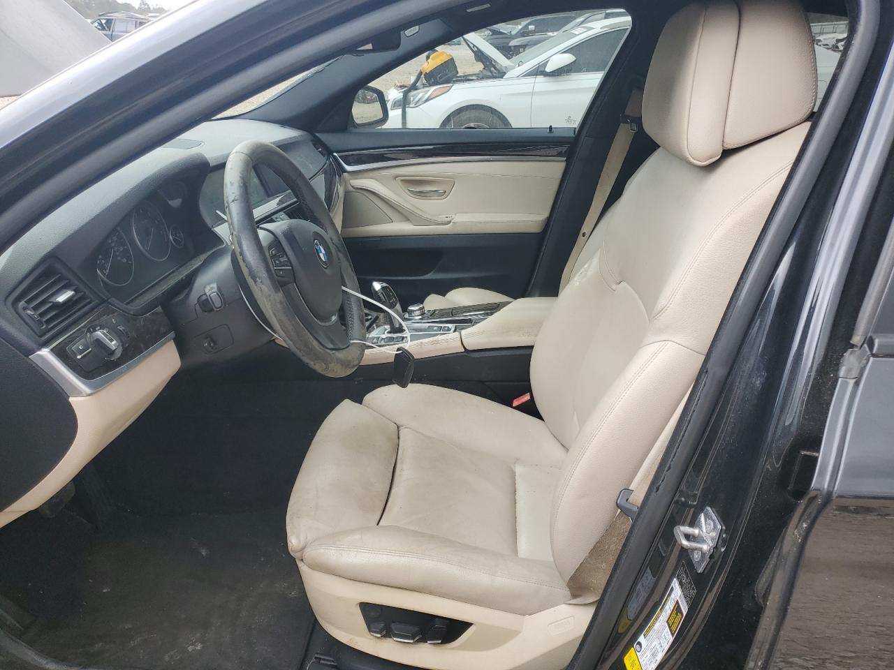 2012 BMW 5er VIN WBAFR7C59CC809190 Copart auction photo, mechanical damage thumbnail 7
