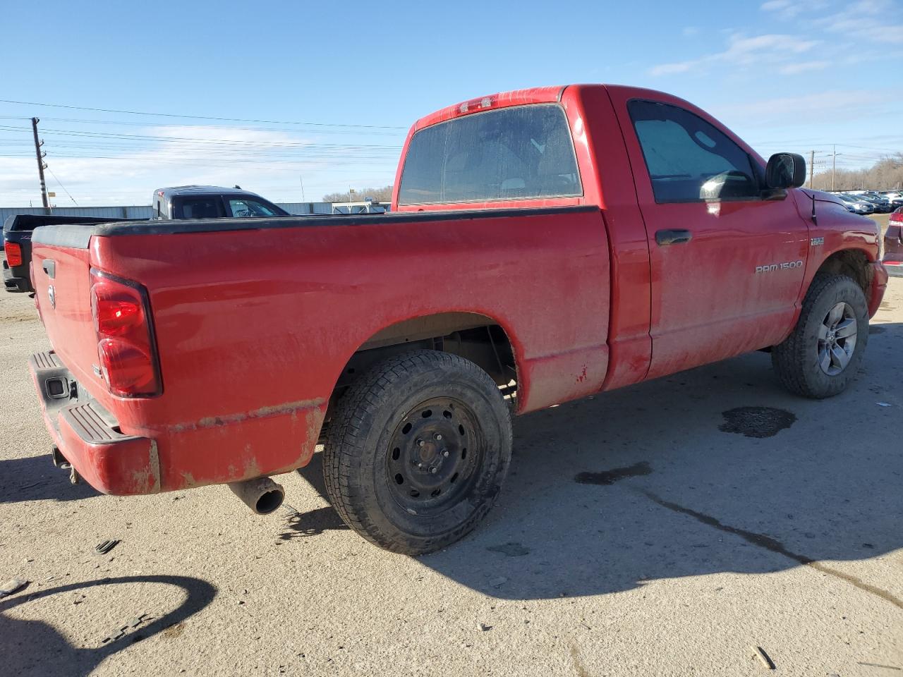 2007 Dodge RAM VIN 1D7HA16277J635516 Copart auction photo, undercarriage damage thumbnail 3