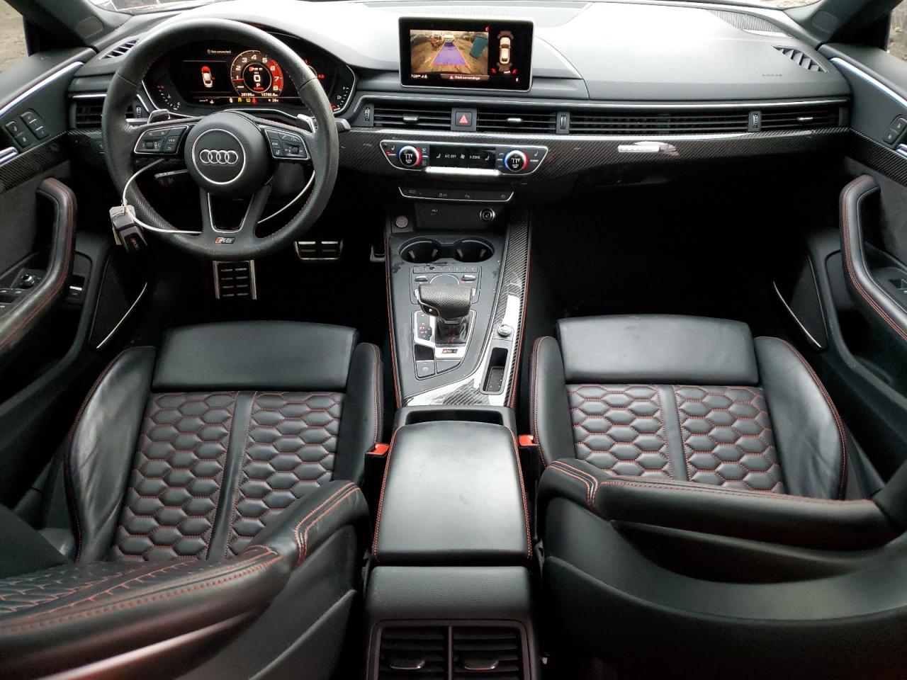2019 Audi RS5 VIN WUABWCF53KA901097 Copart auction photo, front end / side damage thumbnail 8