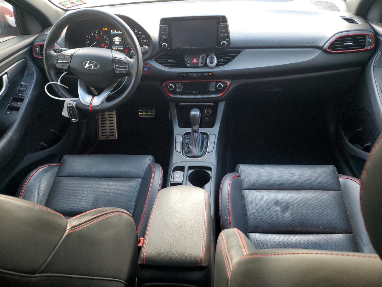 2018 Hyundai Elantra VIN KMHH55LC1JU015751 Copart auction photo, vandalism damage thumbnail 8