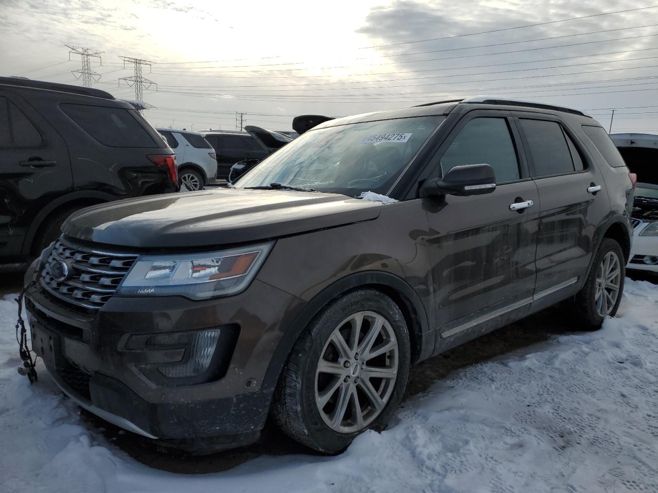 2016 Ford Explorer VIN 1FM5K8F8XGGA69402