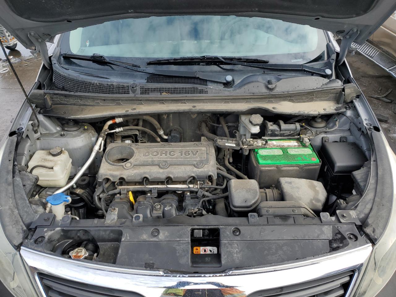 2013 KIA Sportage VIN KNDPBCA25D7441307 Copart auction photo, vandalism damage thumbnail 12