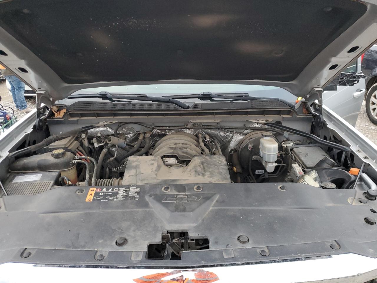 2018 Chevrolet Silverado VIN 1GCRCREH3JZ158671 Copart auction photo, all over / undercarriage damage thumbnail 11
