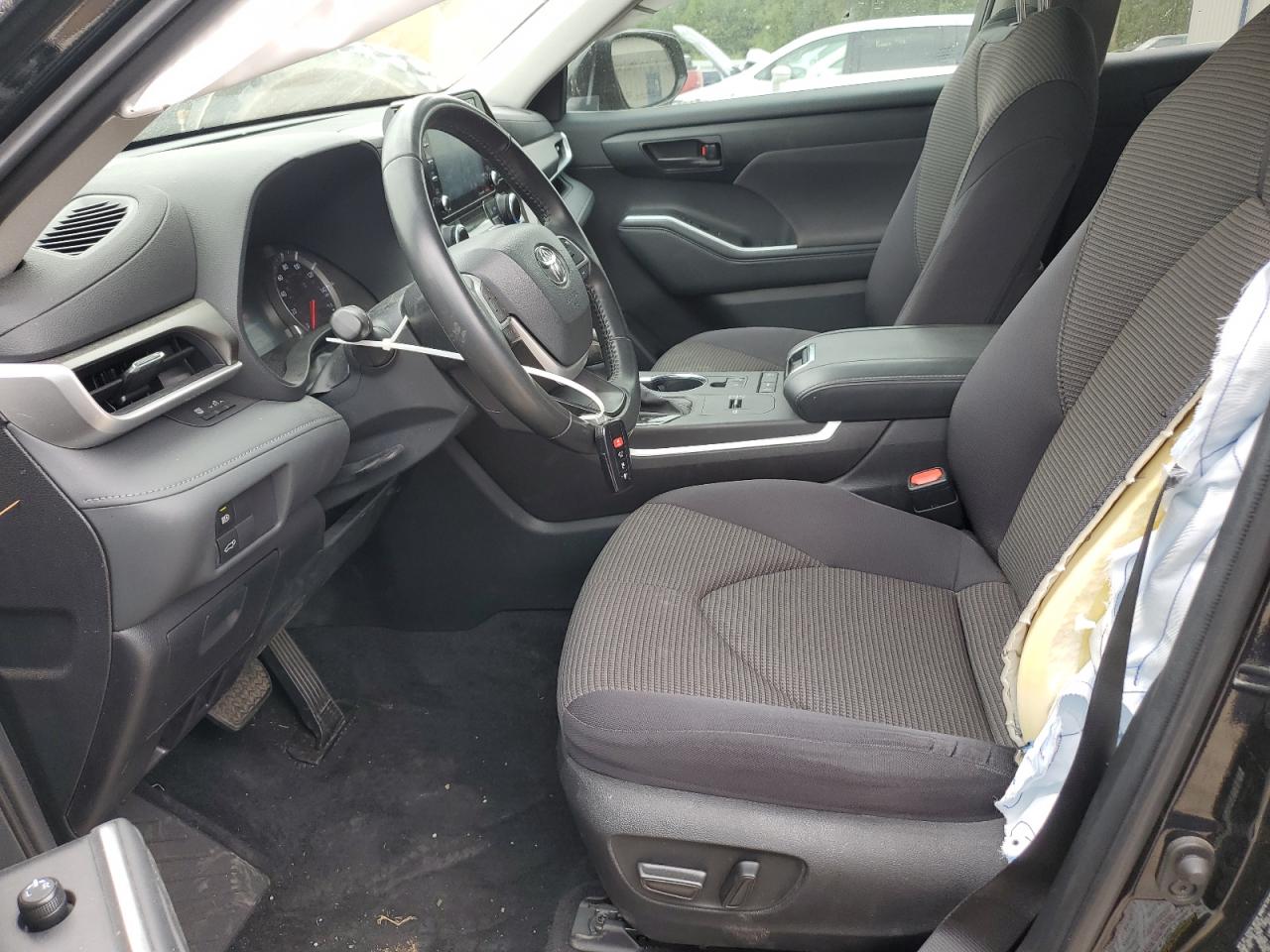 2022 Toyota Highlander VIN 5TDZZRAH1NS131478 Copart auction photo, all over damage thumbnail 7