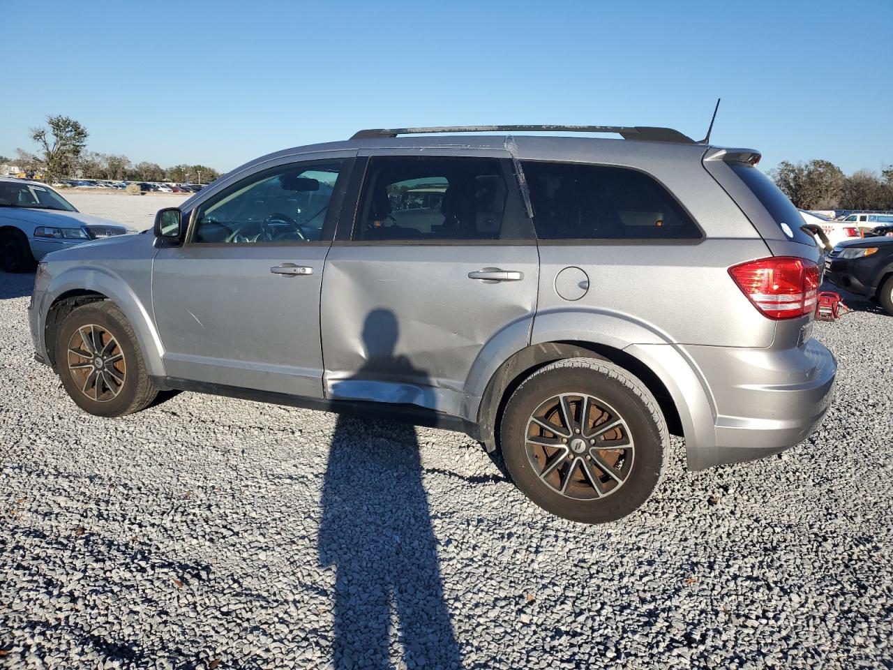 2018 Dodge Journey VIN 3C4PDCAB7JT508314 Copart auction photo, side damage thumbnail 2
