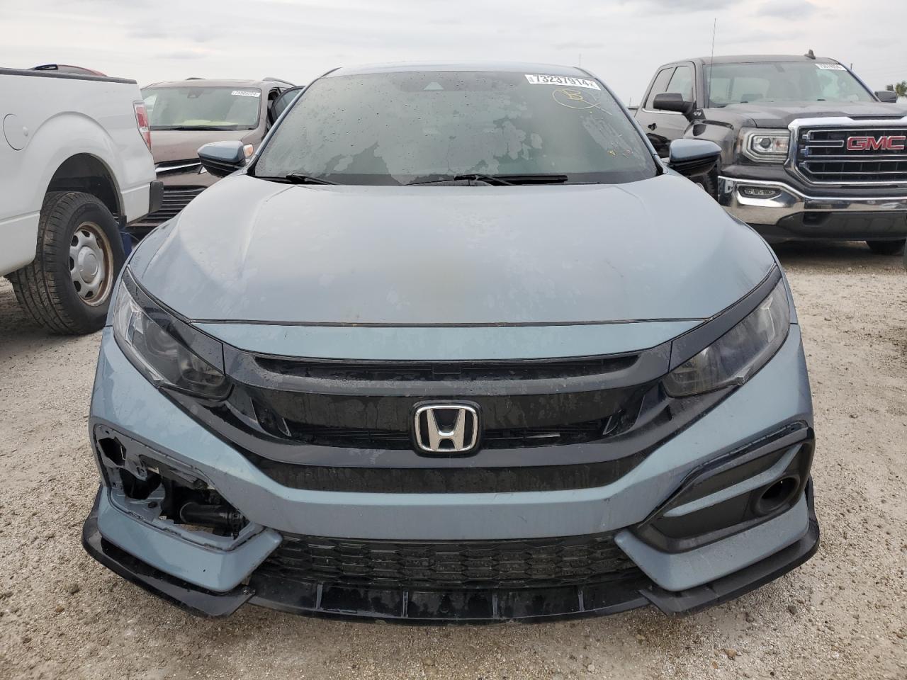 2021 Honda Civic VIN SHHFK7H48MU215684 Copart auction photo, water/flood damage thumbnail 5