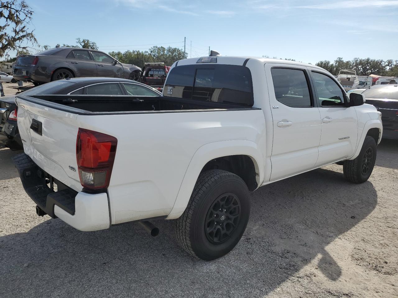 2022 Toyota Tacoma VIN 3TMAZ5CN4NM181459 Copart auction photo, rear end damage thumbnail 3