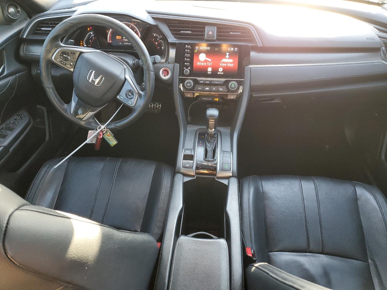 2019 Honda Civic VIN SHHFK7H90KU212741 Copart auction photo, front end damage thumbnail 8