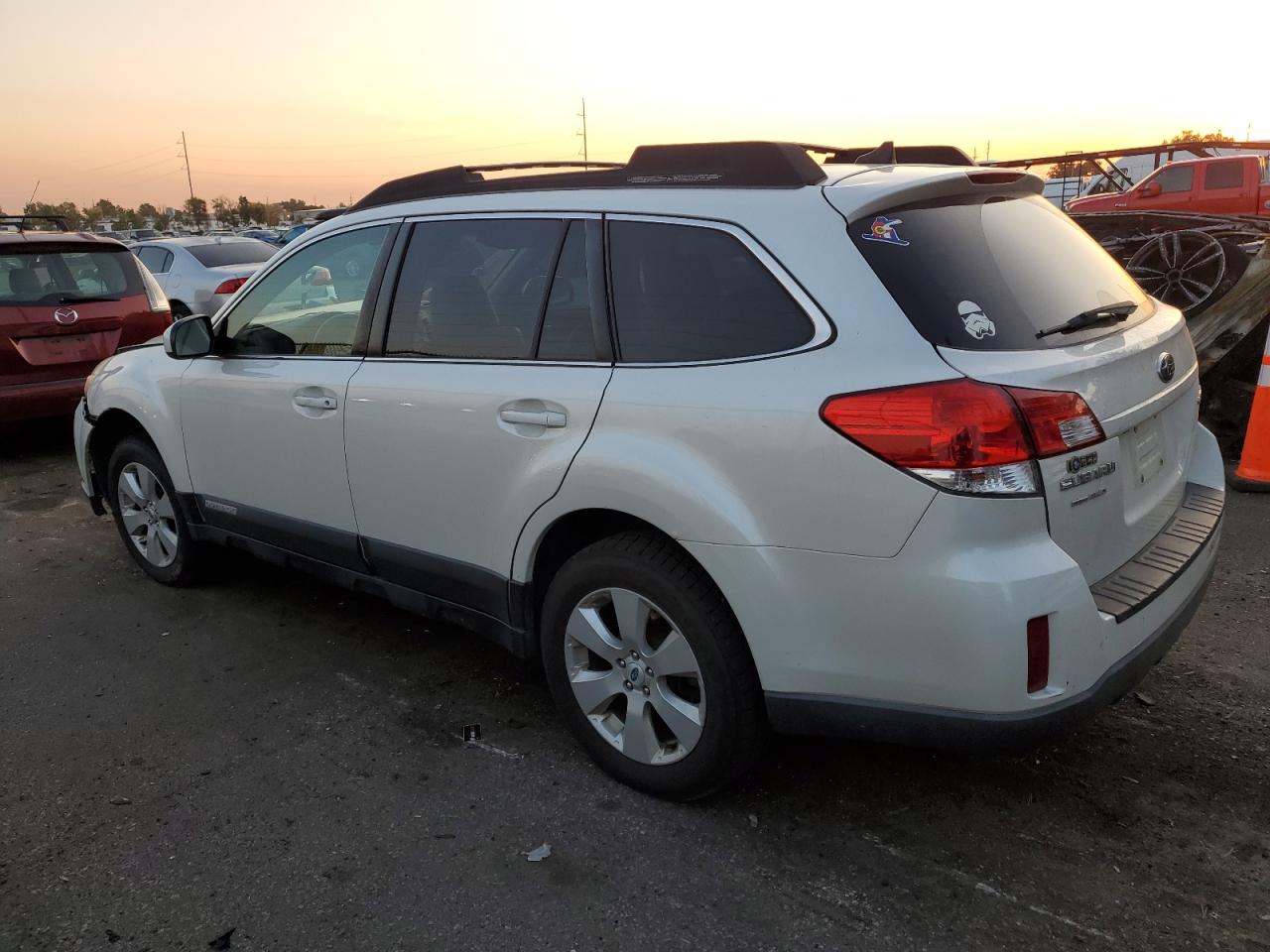 2011 Subaru Outback VIN 4S4BRCKC2B3425207 Copart auction photo, front end damage thumbnail 2