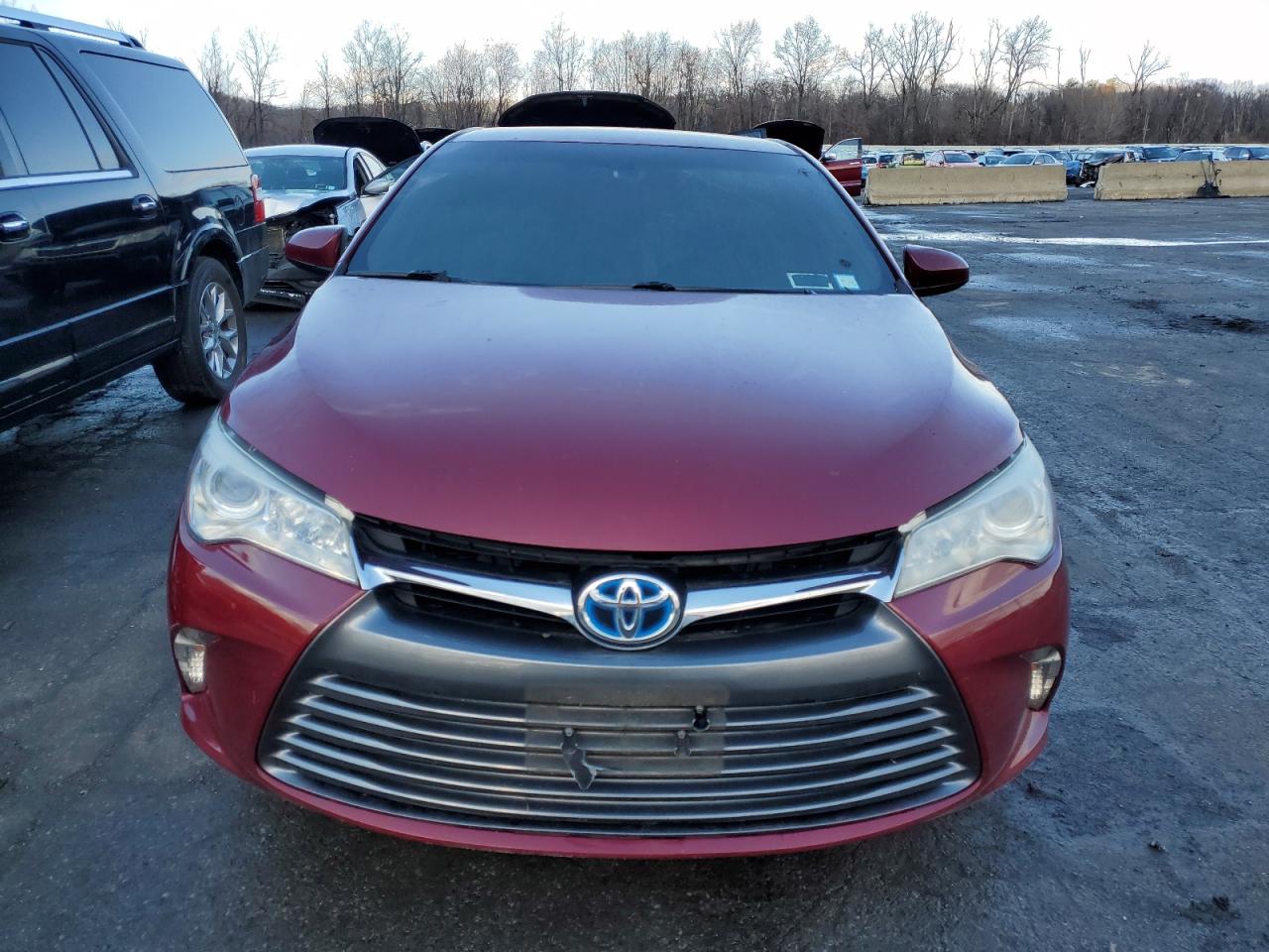 2015 Toyota Camry VIN 4T1BD1FK9FU169409 Copart auction photo, burn damage thumbnail 5