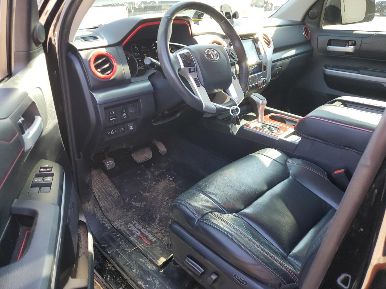 2020 Toyota Tundra VIN 5TFDY5F1XLX942270 Copart auction photo, water/flood damage thumbnail 8
