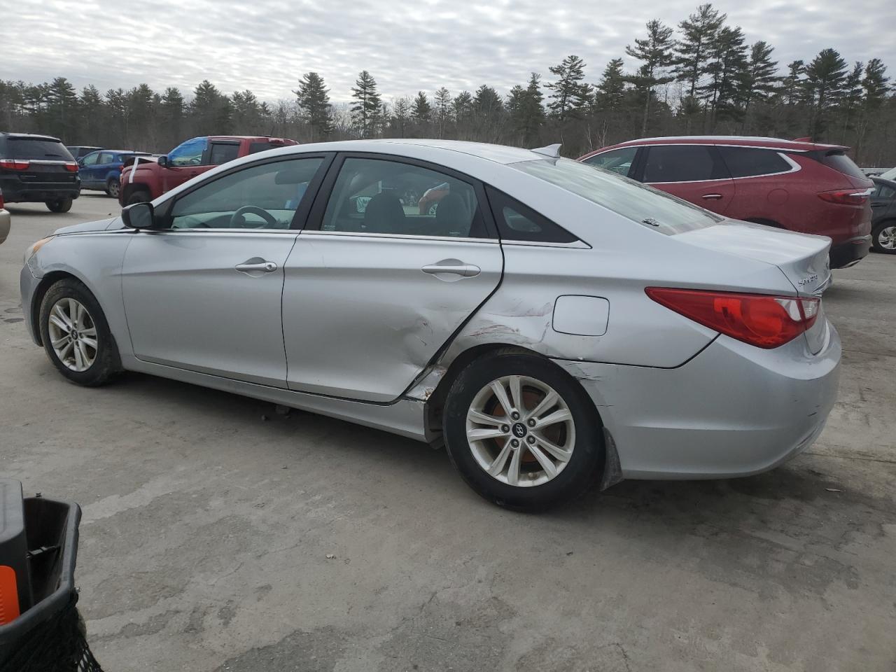 2013 Hyundai Sonata VIN 5NPEB4ACXDH624008 Copart auction photo, all over damage thumbnail 2