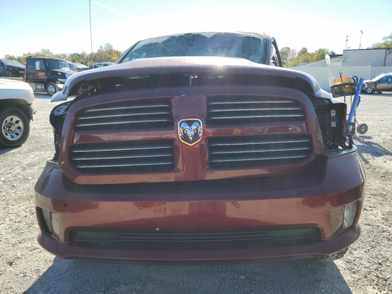 2016 RAM 1500 VIN 1C6RR7UT1GS261265 Copart auction photo, rollover damage thumbnail 5