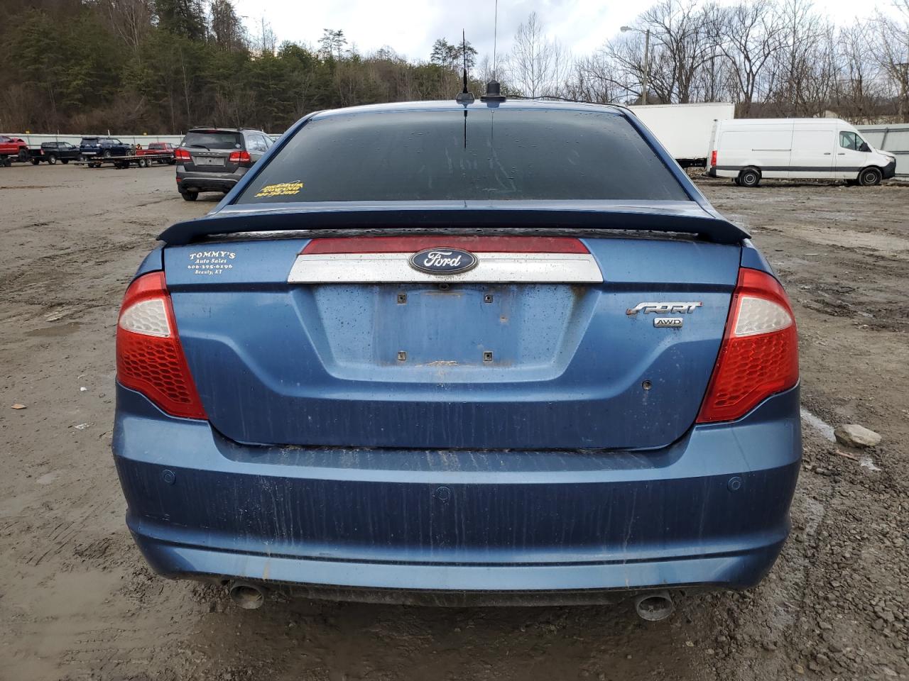 2010 Ford Fusion VIN 3FAHP0DC5AR165990 Copart auction photo, water/flood damage thumbnail 6