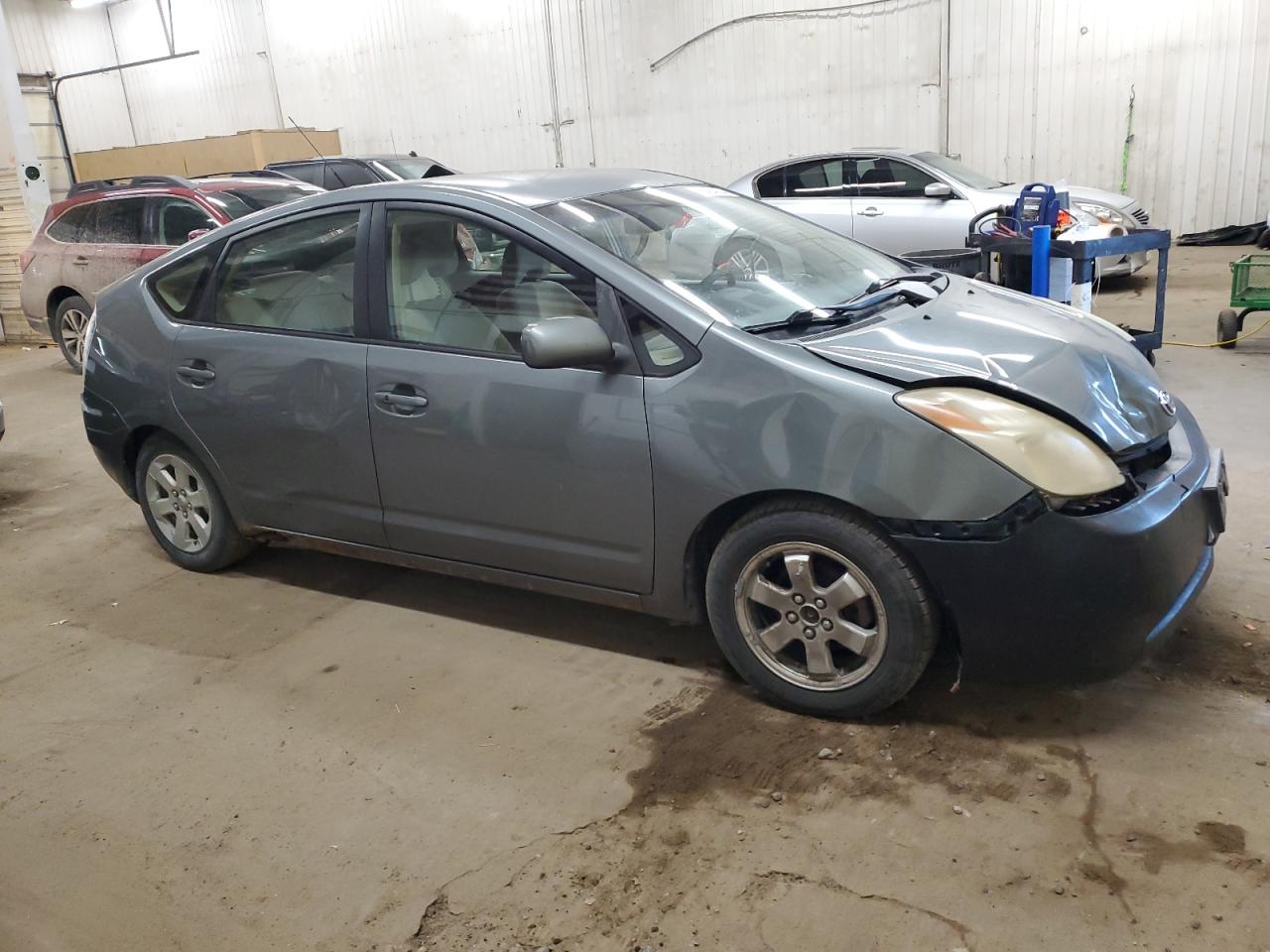 2005 Toyota Prius VIN JTDKB20U253001884 Copart auction photo, front end / side damage thumbnail 4
