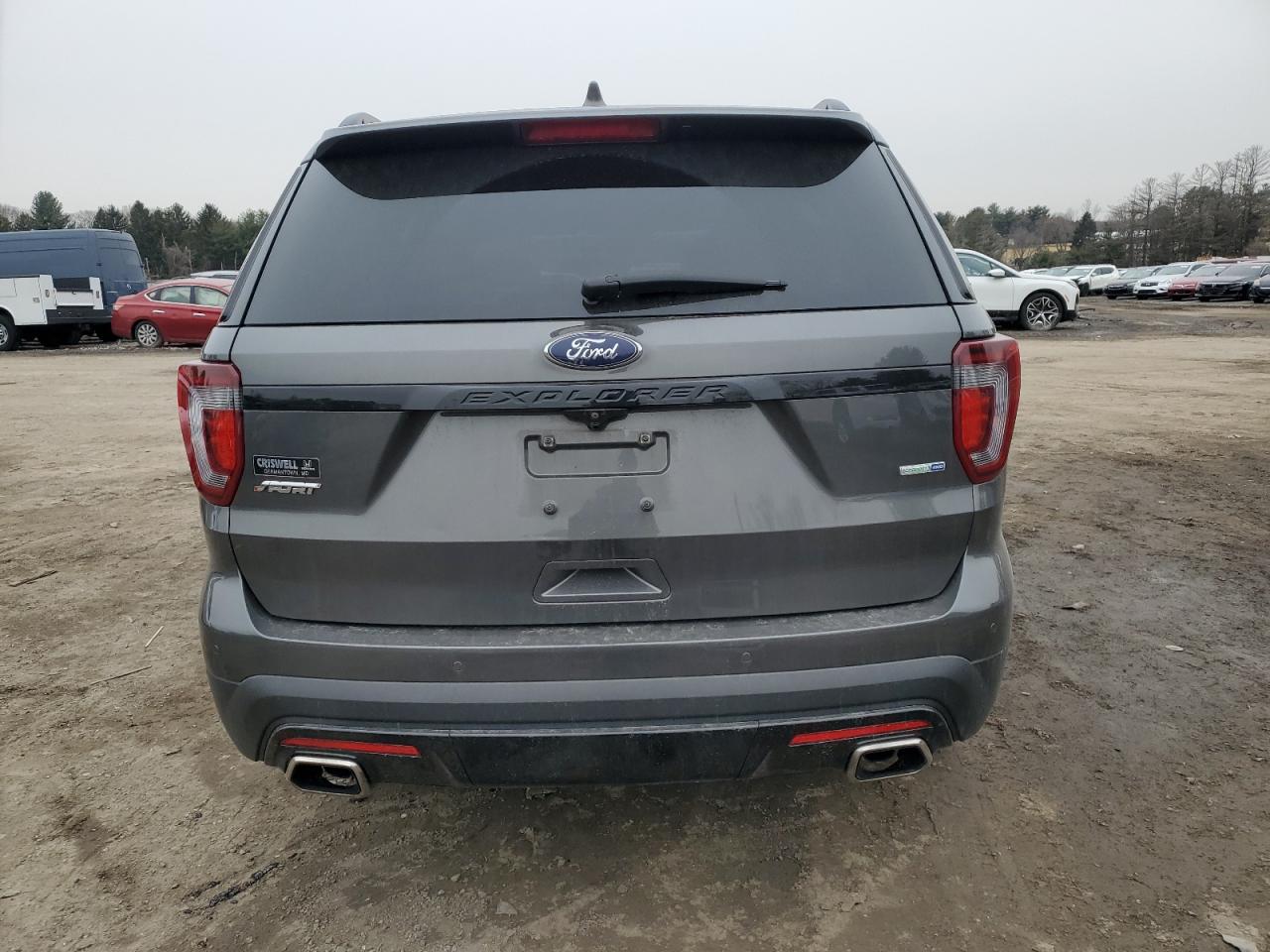2017 Ford Explorer VIN 1FM5K8GT0HGB04436 Copart auction photo, front end / minor dent/scratches damage thumbnail 6