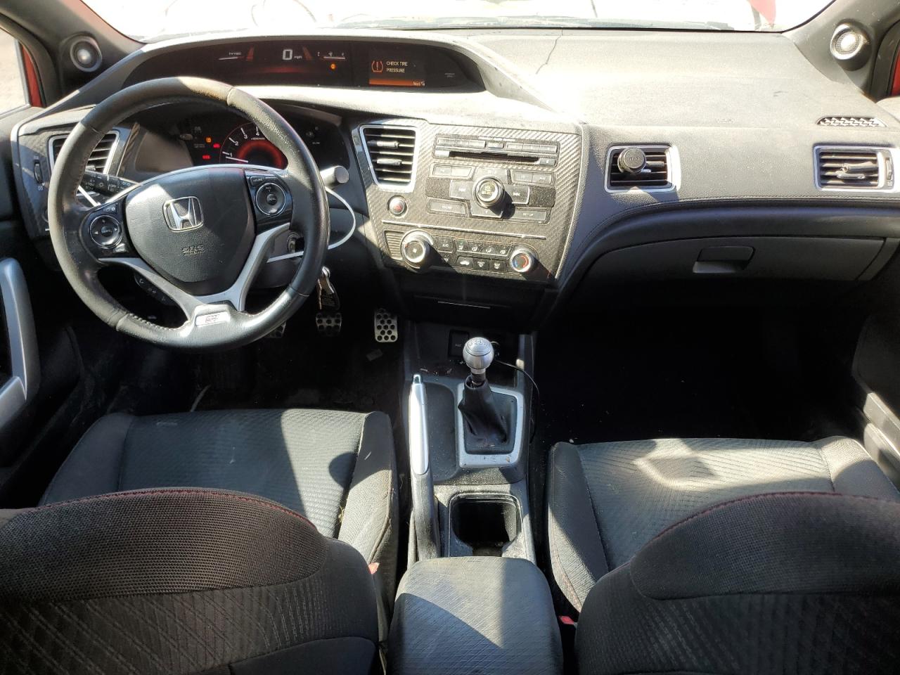 2013 Honda Civic VIN 2HGFG4A53DH706888 Copart auction photo, front end / rear end damage thumbnail 8