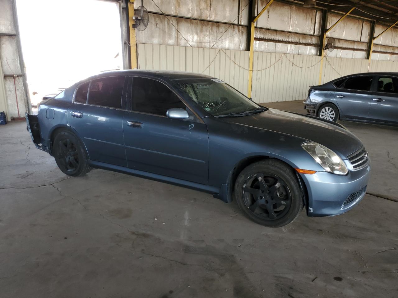 2006 Infiniti G VIN JNKCV51F96M609859 Copart auction photo, rear end damage thumbnail 4
