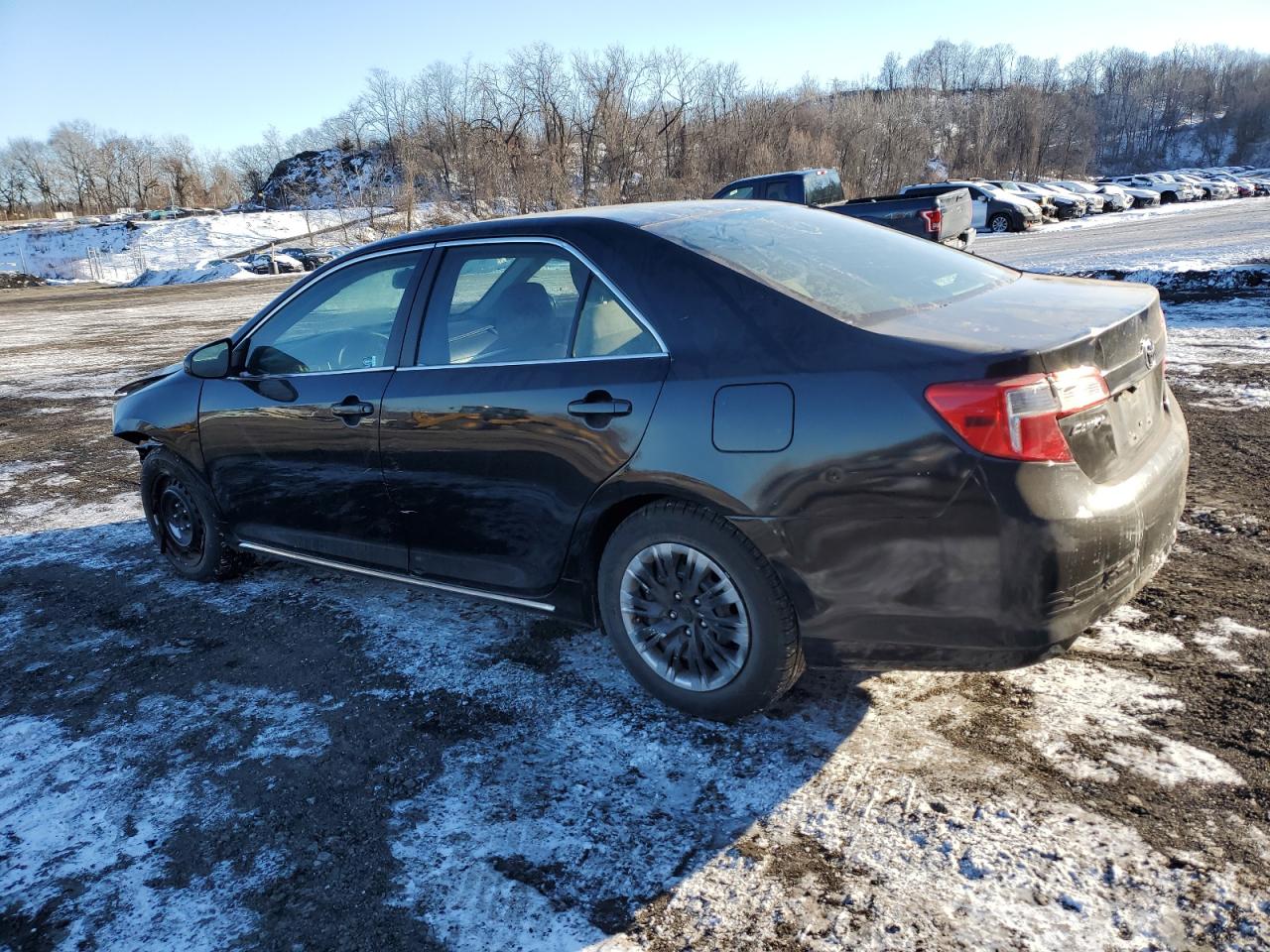 2012 Toyota Camry VIN 4T4BF1FK9CR220614 Copart auction photo, front end damage thumbnail 2