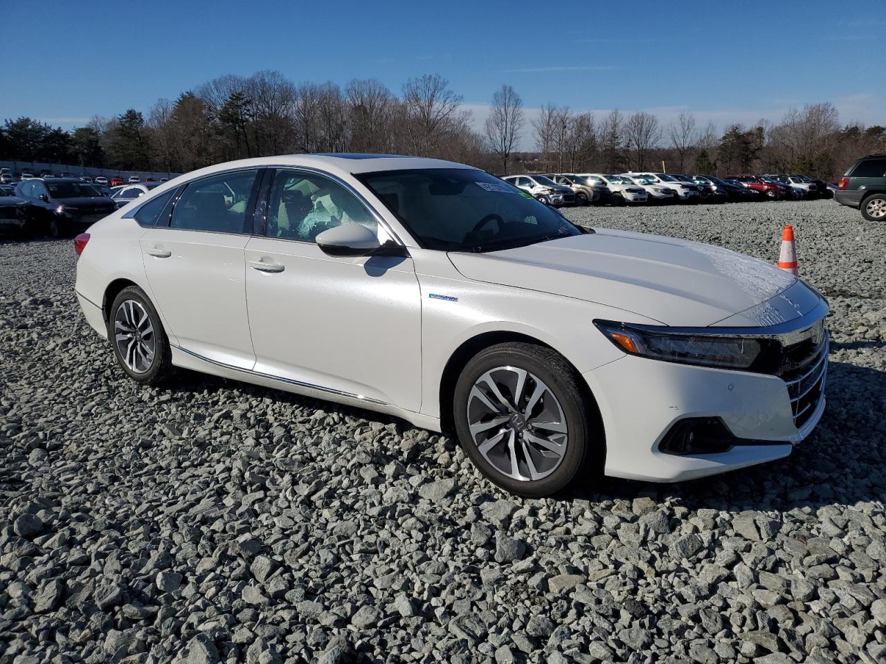 2021 Honda Accord VIN 1HGCV3F59MA004746 Copart auction photo, side damage thumbnail 4
