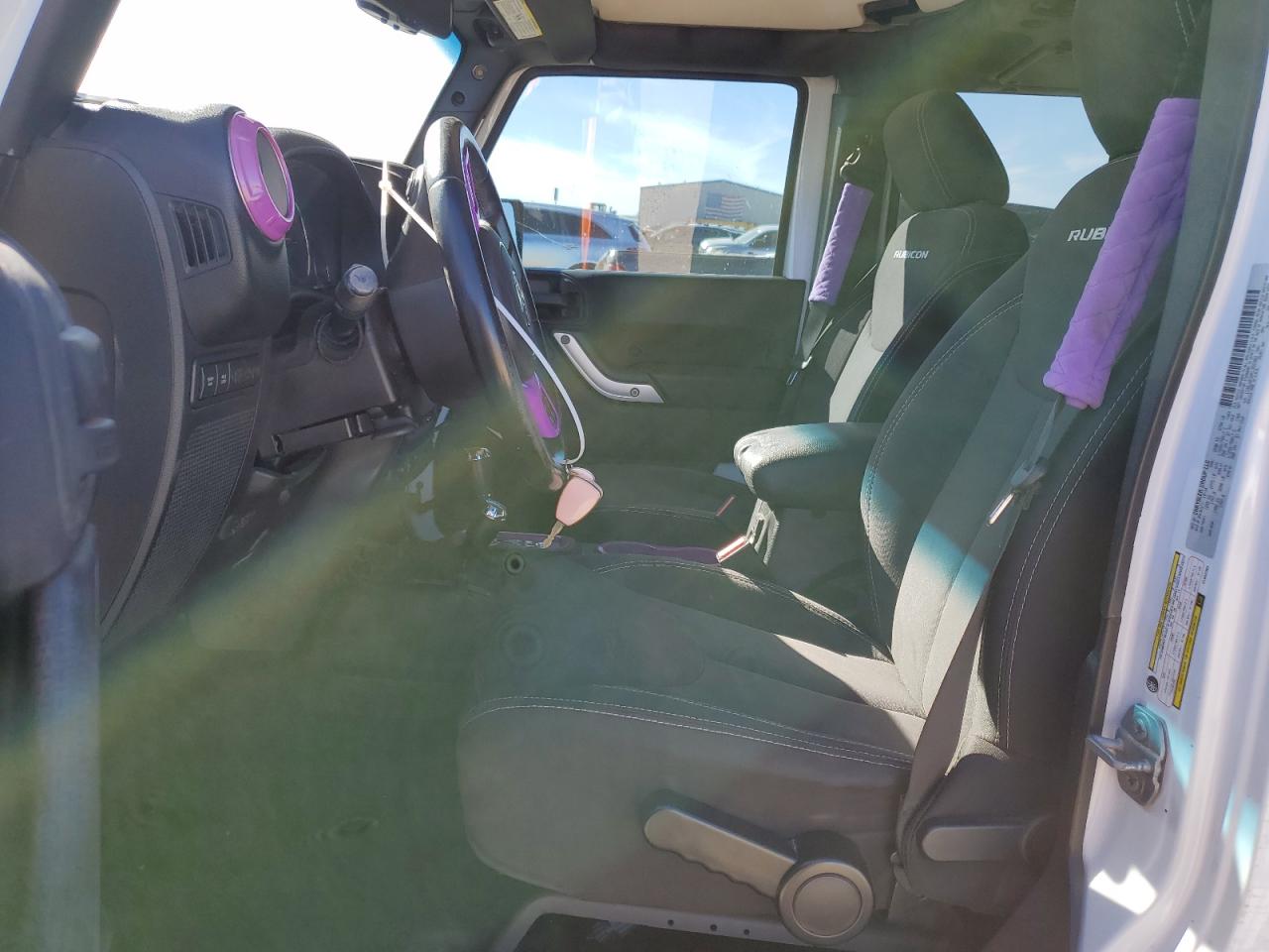 2015 Jeep Wrangler VIN 1C4BJWFGXFL552383 Copart auction photo, front end damage thumbnail 7