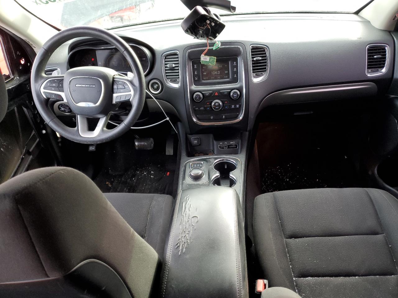 2015 Dodge Durango VIN 1C4RDJAG8FC760858 Copart auction photo, front end / rear end damage thumbnail 8
