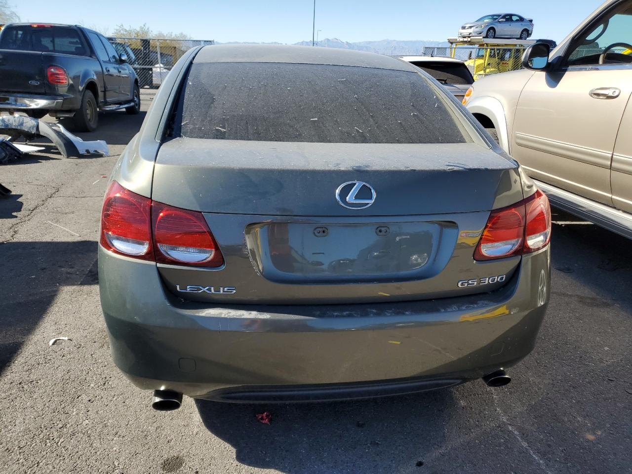 2006 Lexus GS 300 VIN JTHBH96S665003512 Copart auction photo, front end / side damage thumbnail 6