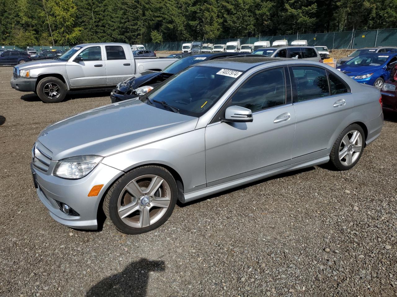 2010 Mercedes-Benz C-klasse VIN WDDGF5EB7AR088956