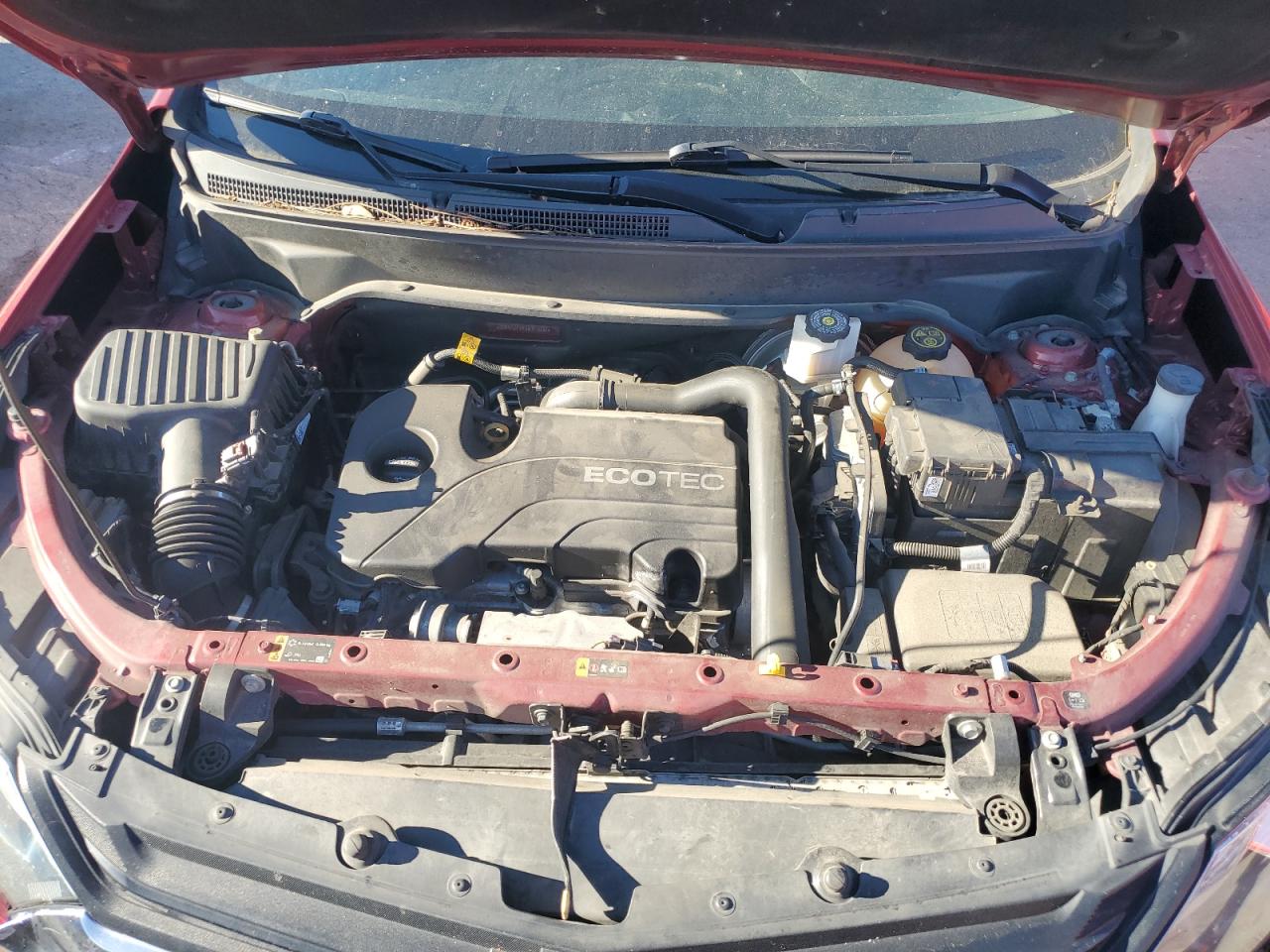 2018 Chevrolet Equinox VIN 2GNAXJEV4J6347602 Copart auction photo, rear end damage thumbnail 12
