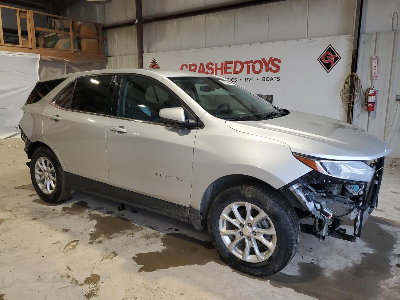 2019 Chevrolet Equinox VIN 3GNAXKEV1KS512921 Copart auction photo, front end damage thumbnail 4