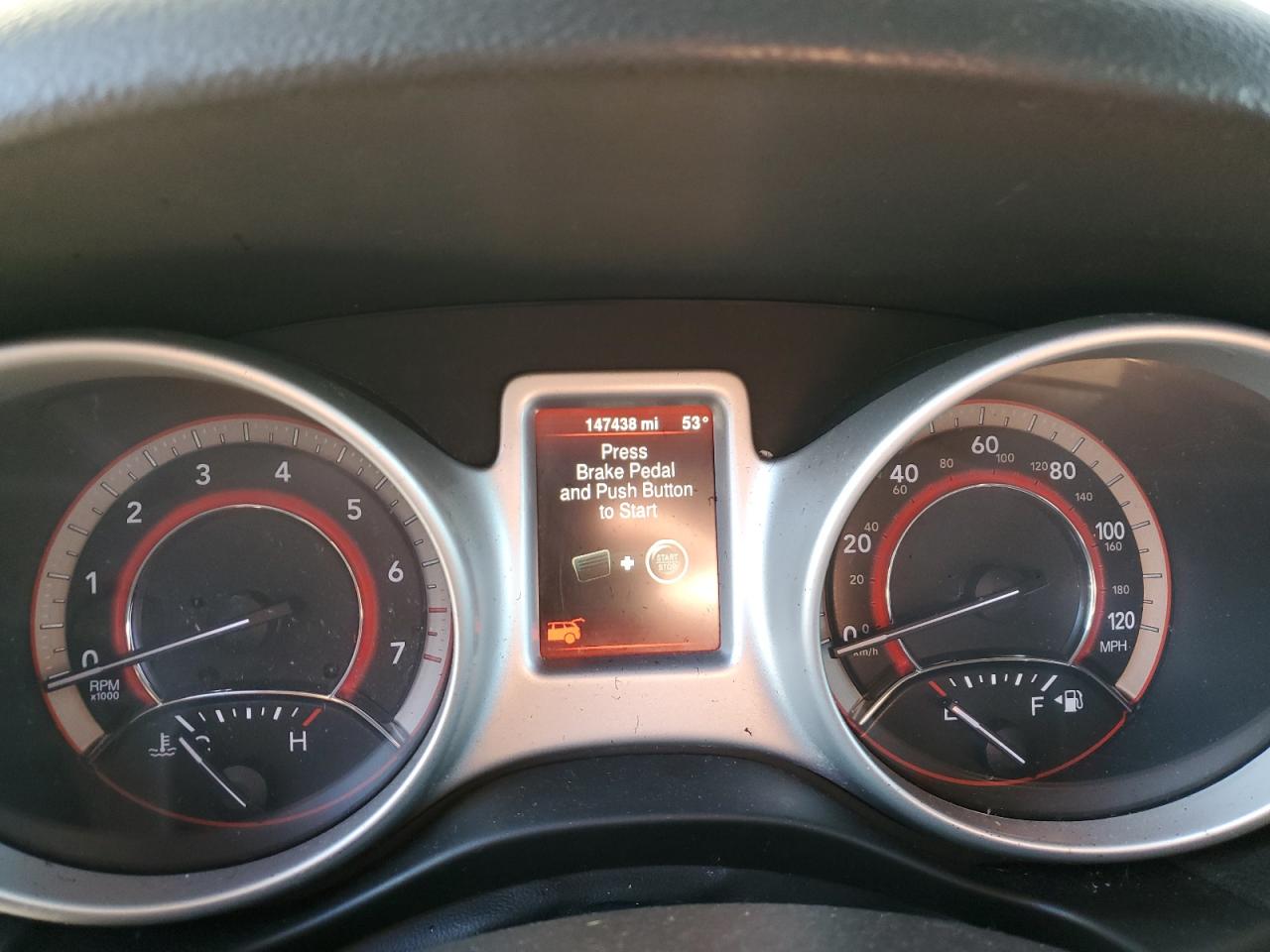 2015 Dodge Journey VIN 3C4PDCAB4FT573340 Copart auction photo, vandalism / burn - interior damage thumbnail 9