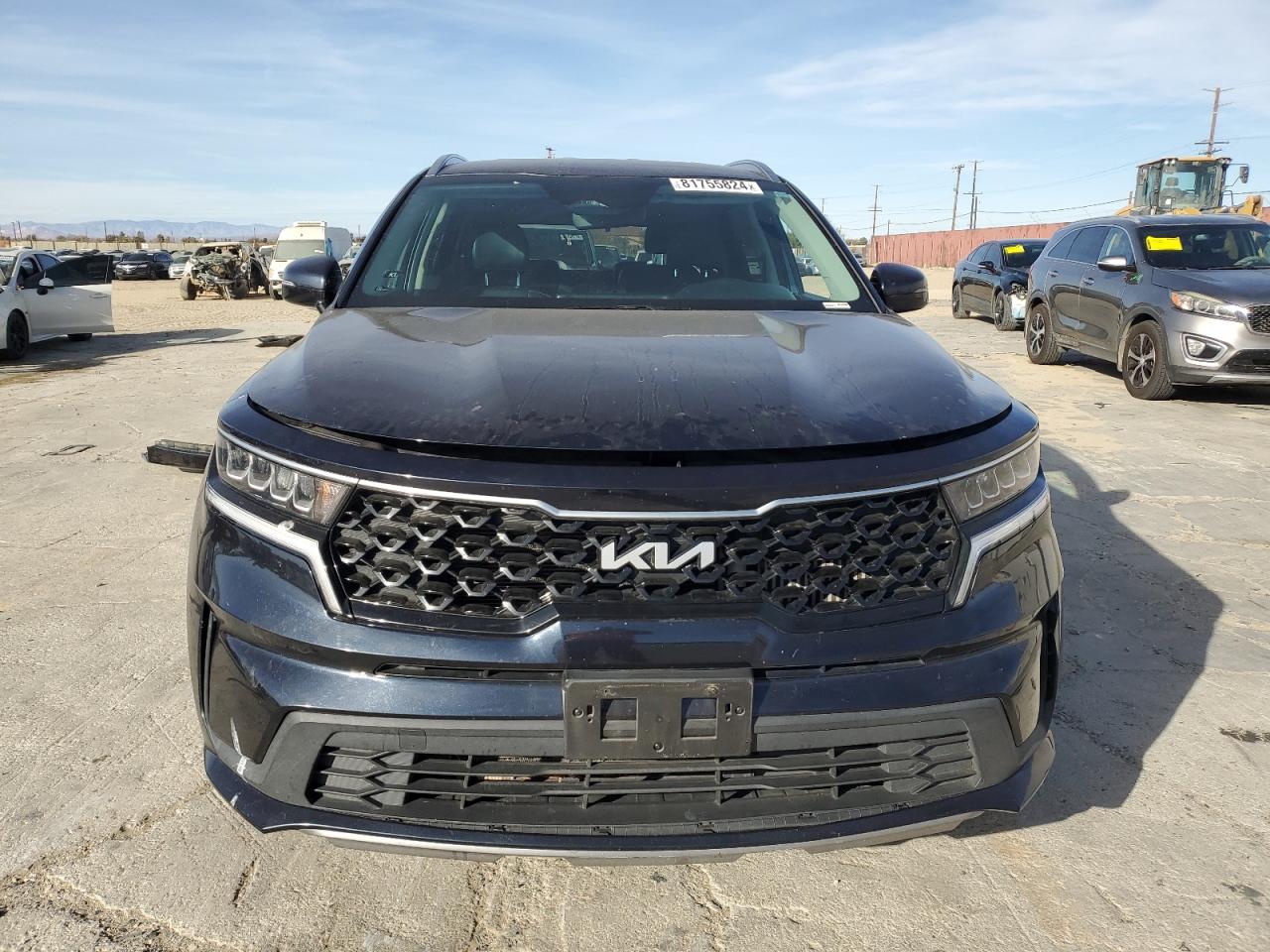 2022 KIA Sorento VIN KNDRG4LGXN5123480 Copart auction photo, rear end / side damage thumbnail 5