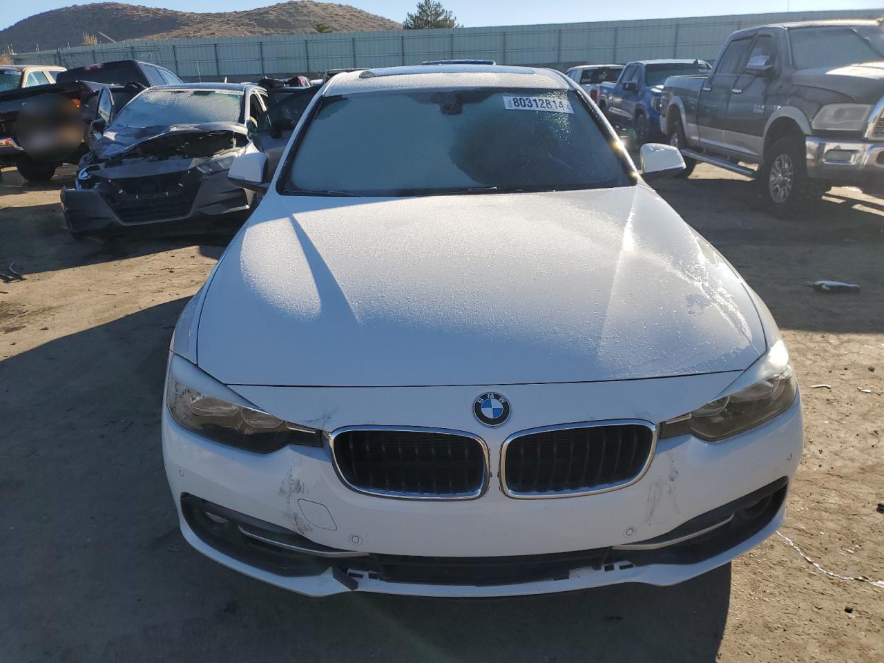 2016 BMW 3er VIN WBA8E3G52GNT78709 Copart auction photo, mechanical damage thumbnail 5