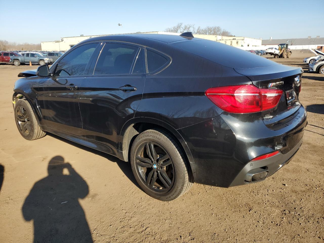 2018 BMW X6 VIN 5UXKU6C52J0W38970 Copart auction photo, front end damage thumbnail 2