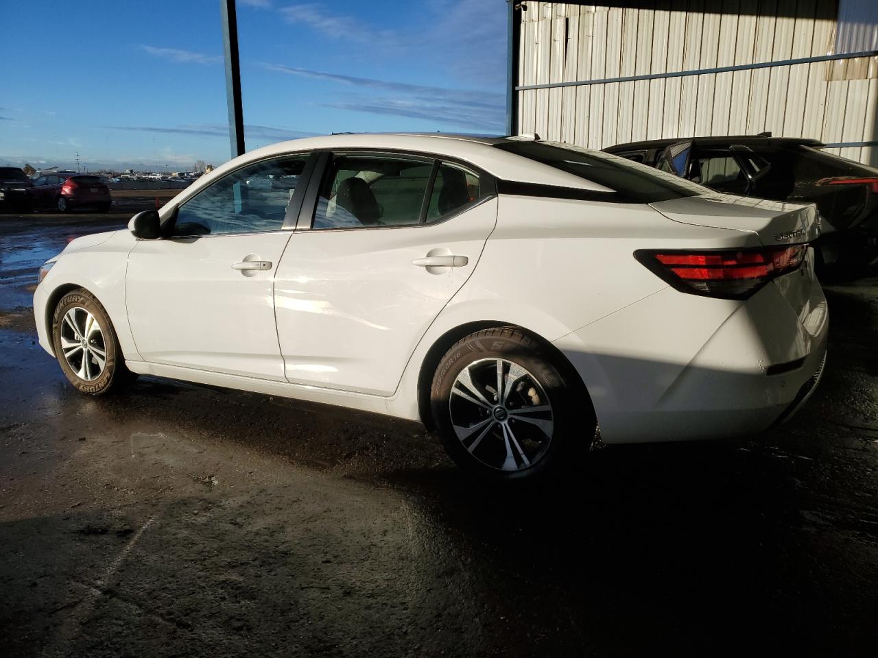 2022 Nissan Sentra VIN 3N1AB8CV3NY205137 Copart auction photo, hail damage thumbnail 2