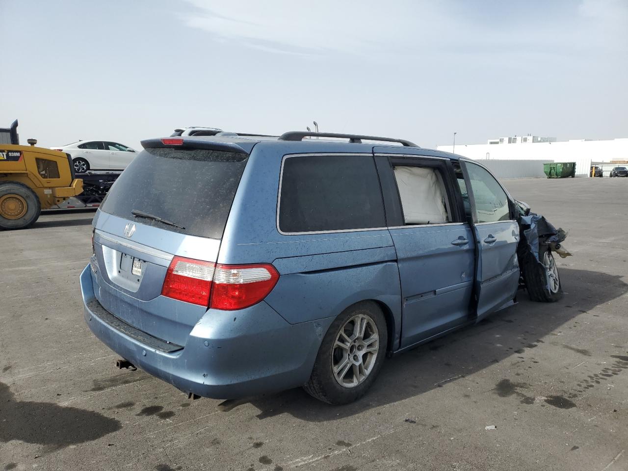 2006 Honda Odyssey VIN 5FNRL38876B078828 Copart auction photo, front end / side damage thumbnail 3