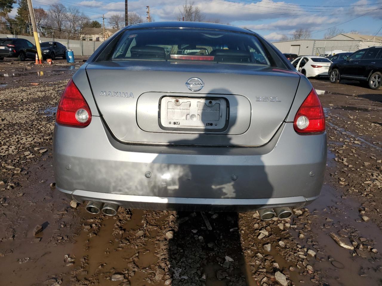 2007 Nissan Maxima VIN 1N4BA41E97C864762 Copart auction photo, side / rear end damage thumbnail 6