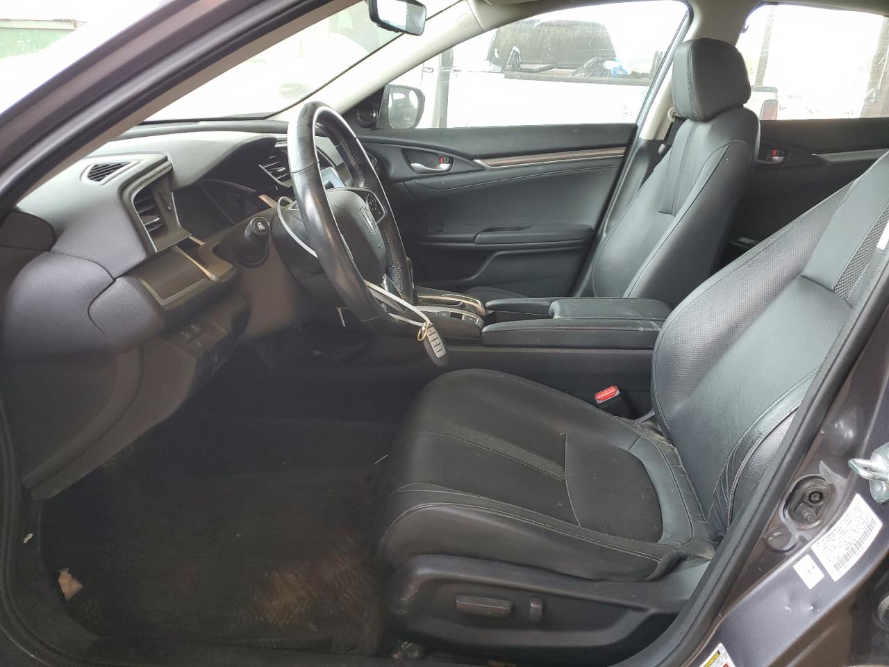 2021 Honda Civic VIN 19XFC1F79ME202781 Copart auction photo, side damage thumbnail 7
