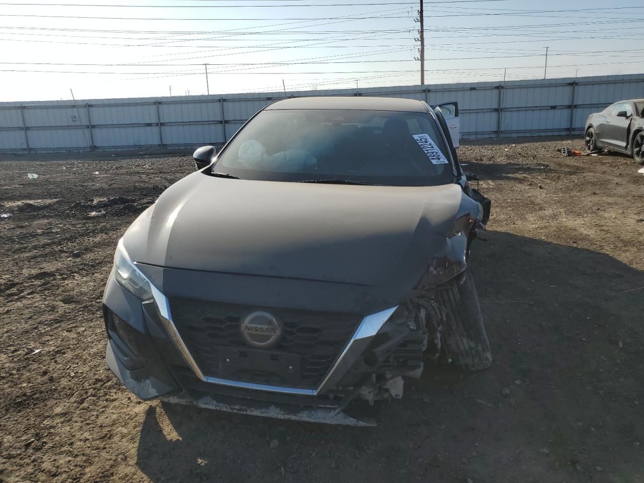 2020 Nissan Sentra VIN 3N1AB8BV5LY259876 Copart auction photo, front end / side damage thumbnail 5
