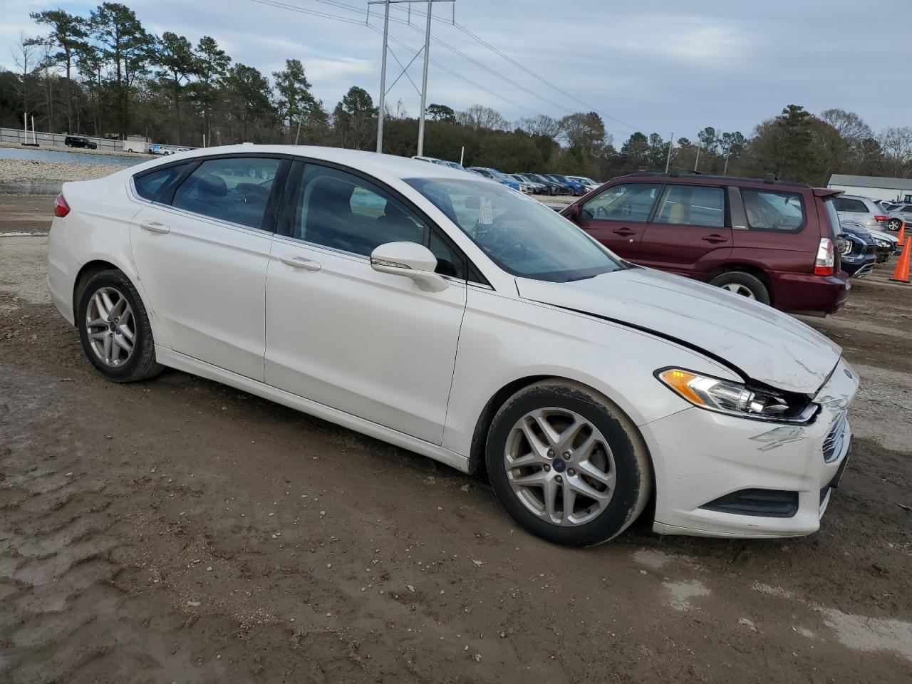2015 Ford Fusion VIN 1FA6P0H75F5126489 Copart auction photo, front end / rear end damage thumbnail 4