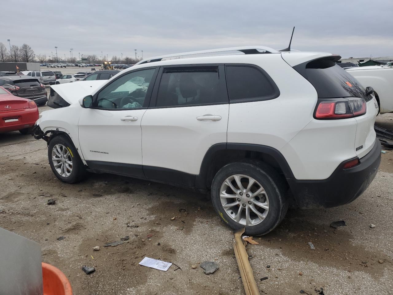 2021 Jeep Grand Cherokee VIN 1C4PJLCBXMD135009 Copart auction photo, front end damage thumbnail 2