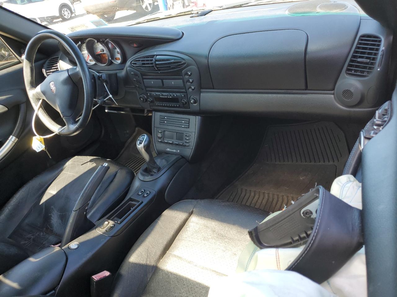 2002 Porsche Boxster VIN WP0CB29822U663271 Copart auction photo, all over damage thumbnail 8