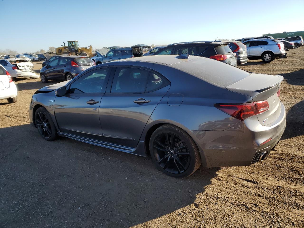 2019 Acura TLX VIN 19UUB1F60KA004710 Copart auction photo, front end damage thumbnail 2
