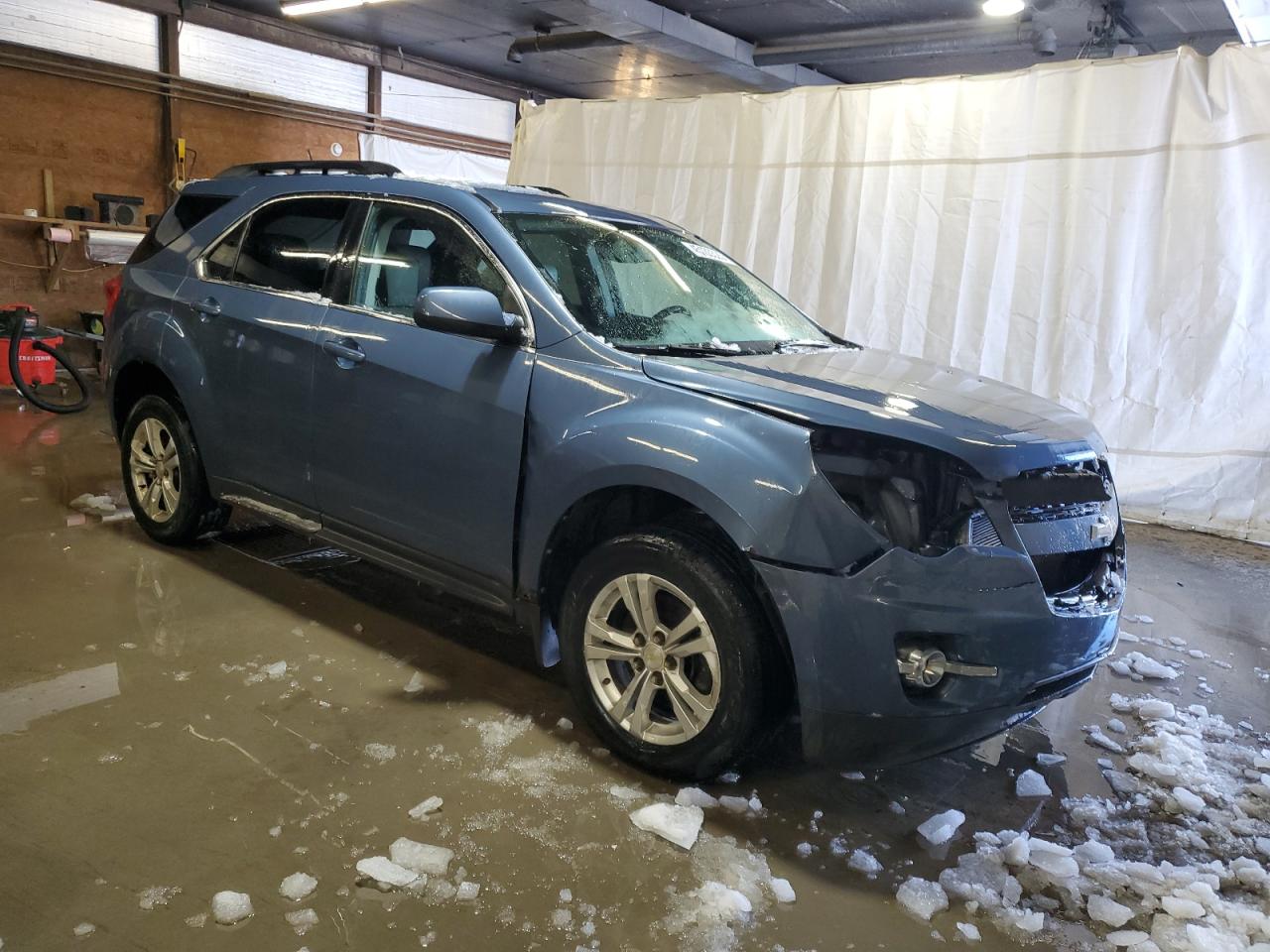2011 Chevrolet Equinox VIN 2CNFLNEC6B6364351 Copart auction photo, front end / side damage thumbnail 4