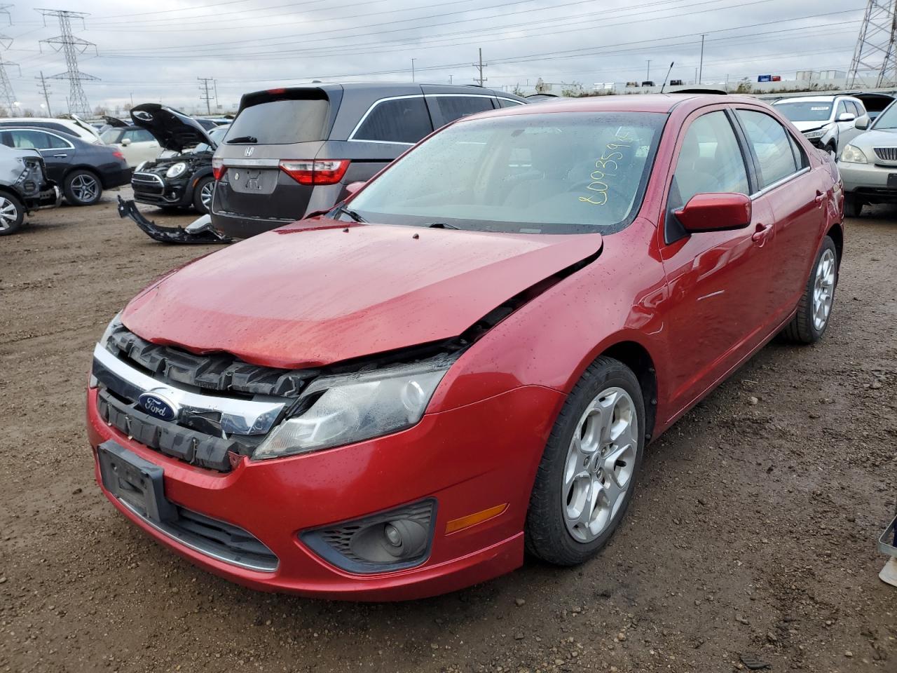 2010 Ford Fusion VIN 3FAHP0HA5AR271445