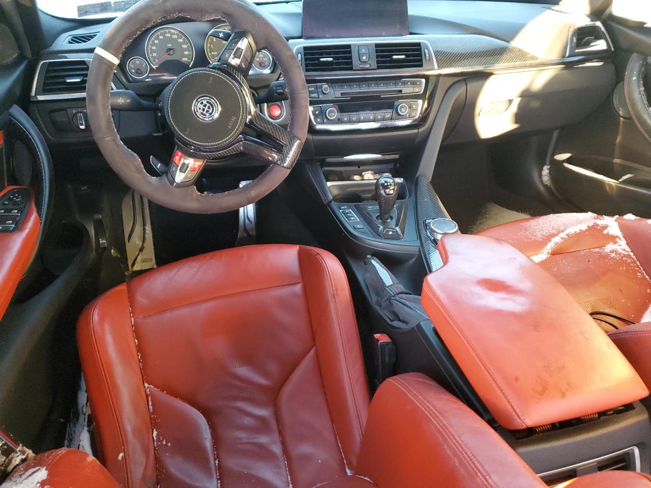 2016 BMW M3 VIN WBS8M9C5XG5G41572 Copart auction photo, rear end / side damage thumbnail 8